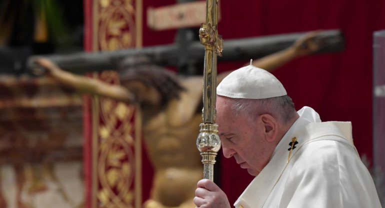 Papa Francisco, misa de Jueves Santo en aislamiento, Vaticano, coronavirus, cuarentena, 9 de abril de 2020