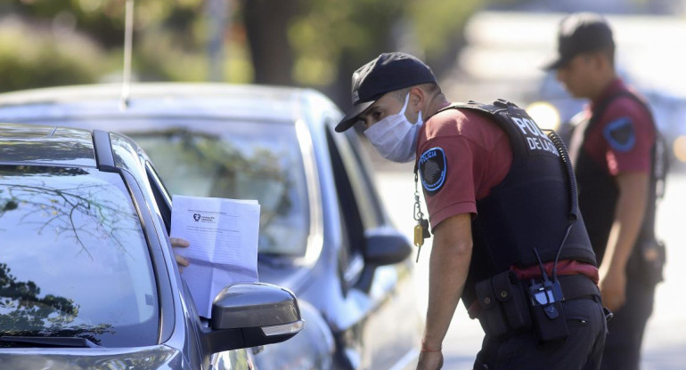 Controles en cuarentena por coronavirus, AGENCIA NA