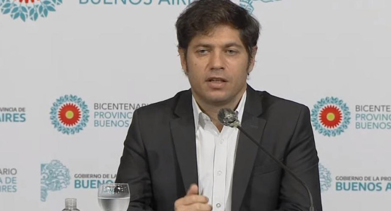 Axel Kicillof, conferencia, Provincia de Buenos Aires sobre coronavirus