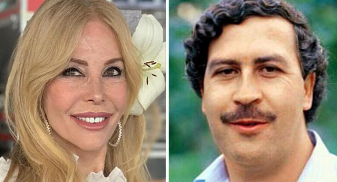 Graciela Alfano y Pablo Escobar