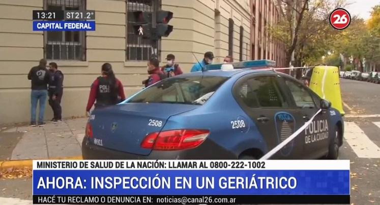 Inspección en geriátrico por coronavirus