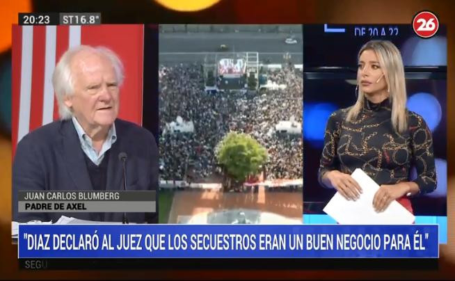 Juan Carlos Blumberg en Canal 26