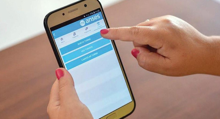 Anses, aplicación en celulares, Foto Anses