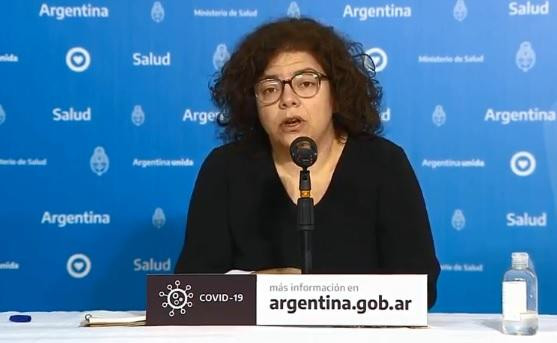 Carla Vizzotti, reporte diario del ministerio de Salud por coronavirus