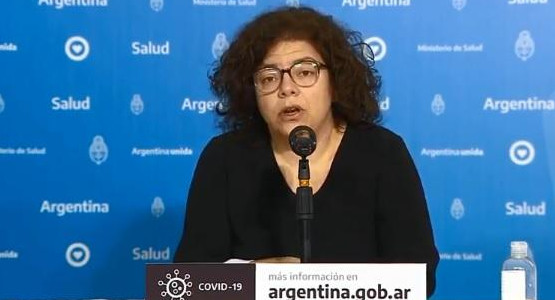 Carla Vizzotti, reporte diario del ministerio de Salud por coronavirus