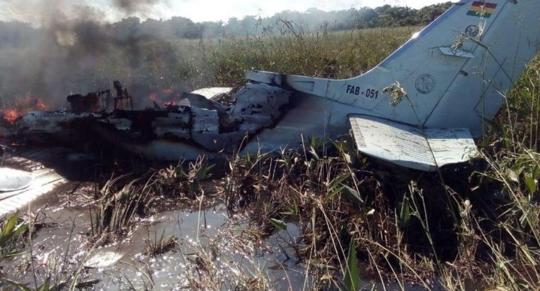 Accidente de avioneta de españoles en Bolivia