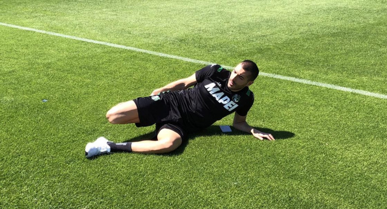 Sassuolo, entrenamiento, coronavirus