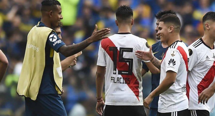 Sebastián Villa y Juanfer Quintero, Boca, River