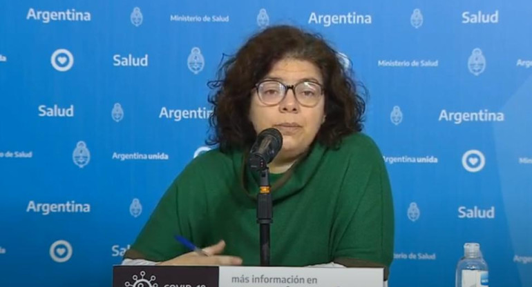 Carla Vizzotti, informe de ministerio de salud, Coronavirus