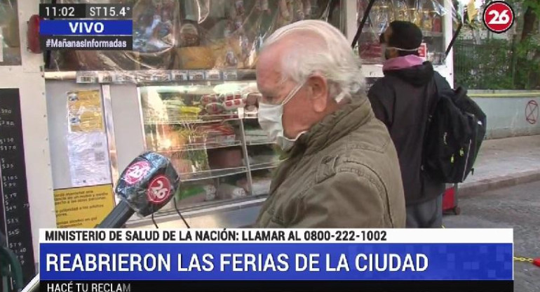 Reabrieron las ferias en la ciudad