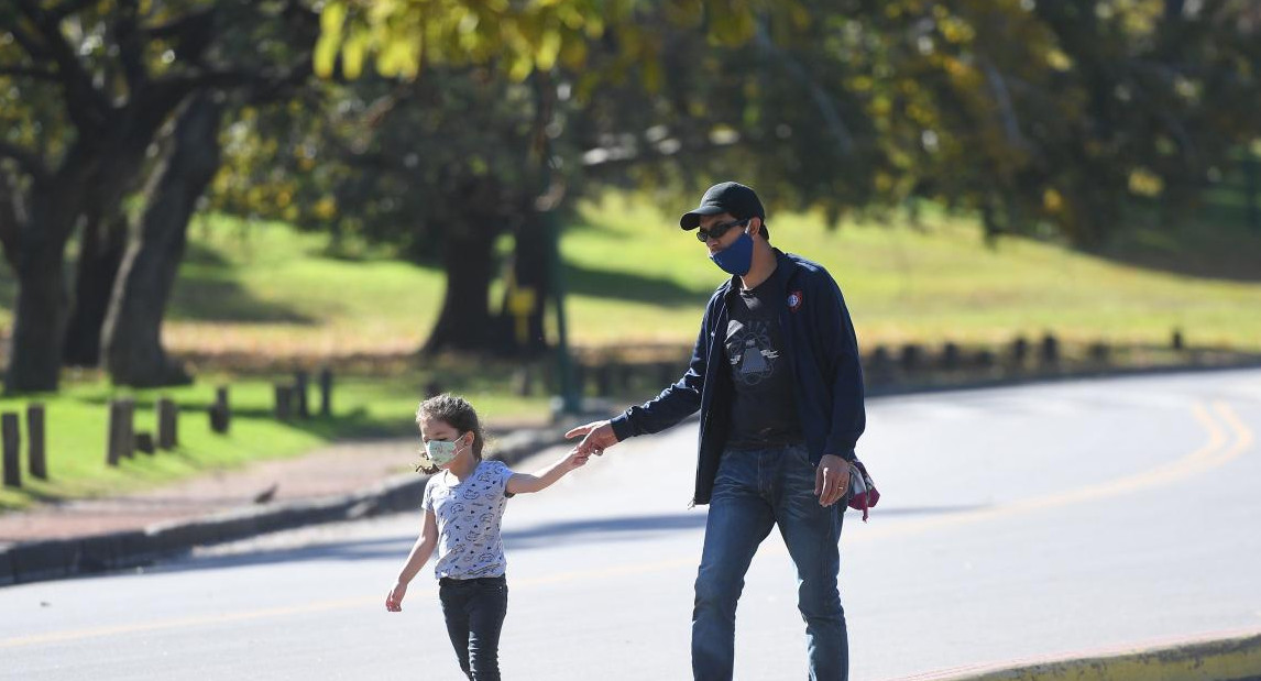 Coronavirus en Argentina, salidas recreativas de chicos, pandemia