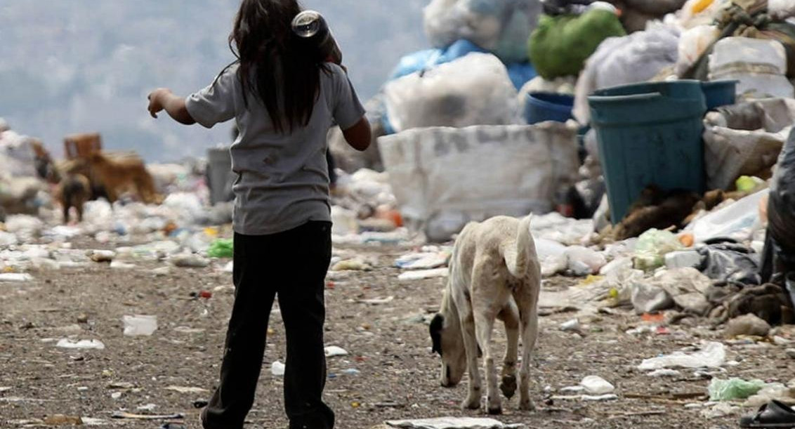 Niños pobres en la Argentina