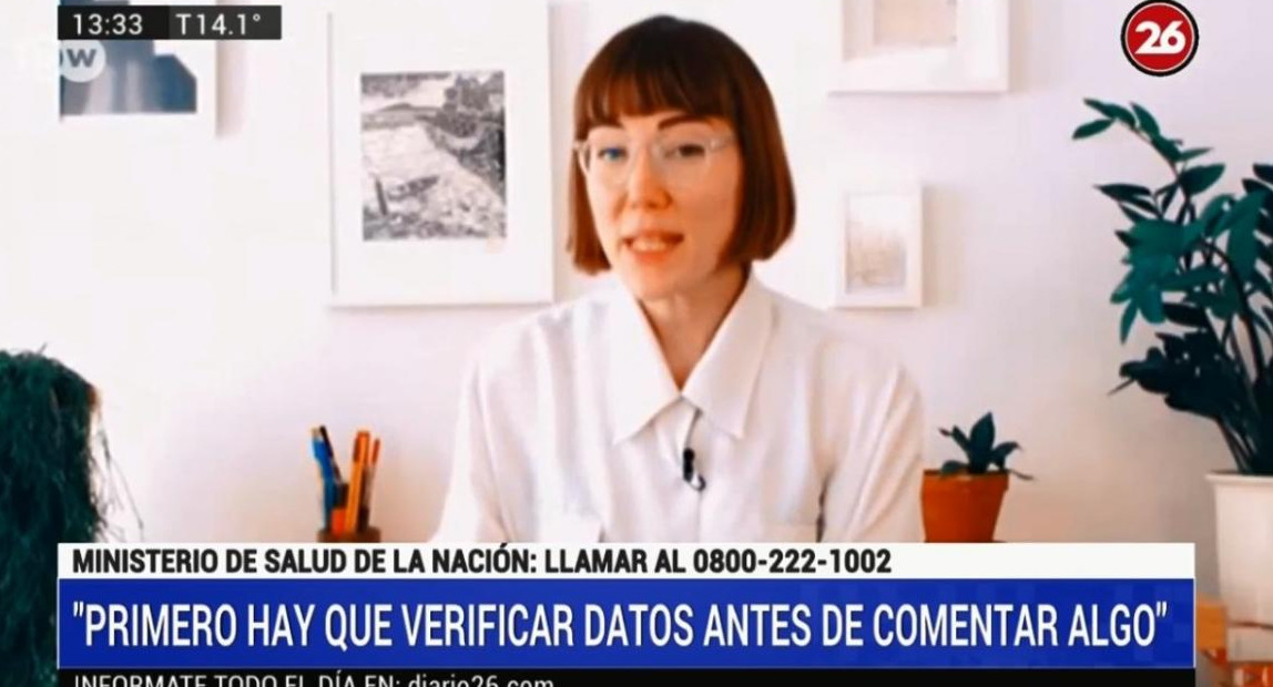 Informe sobre las noticias falsas sobre el coronavirus, CANAL 26