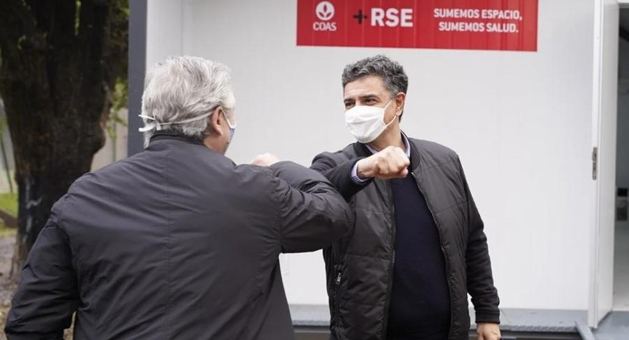 Jorge Macri y Alberto Fernández