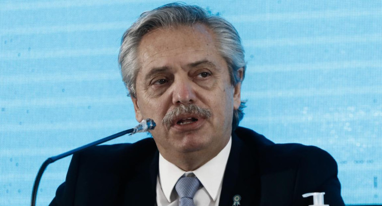 Alberto Fernández, presidente, Agencia NA