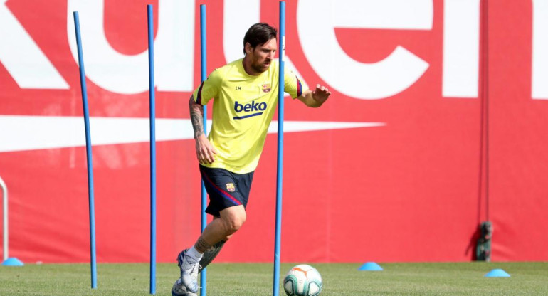 Lionel Messi en Barcelona, AGENCIA NA