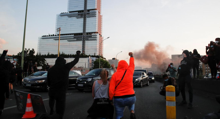 Protestas por racismo en Francia, REUTERS