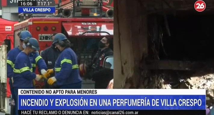 Tragedia en Villa Crespo - El día después, CANAL 26