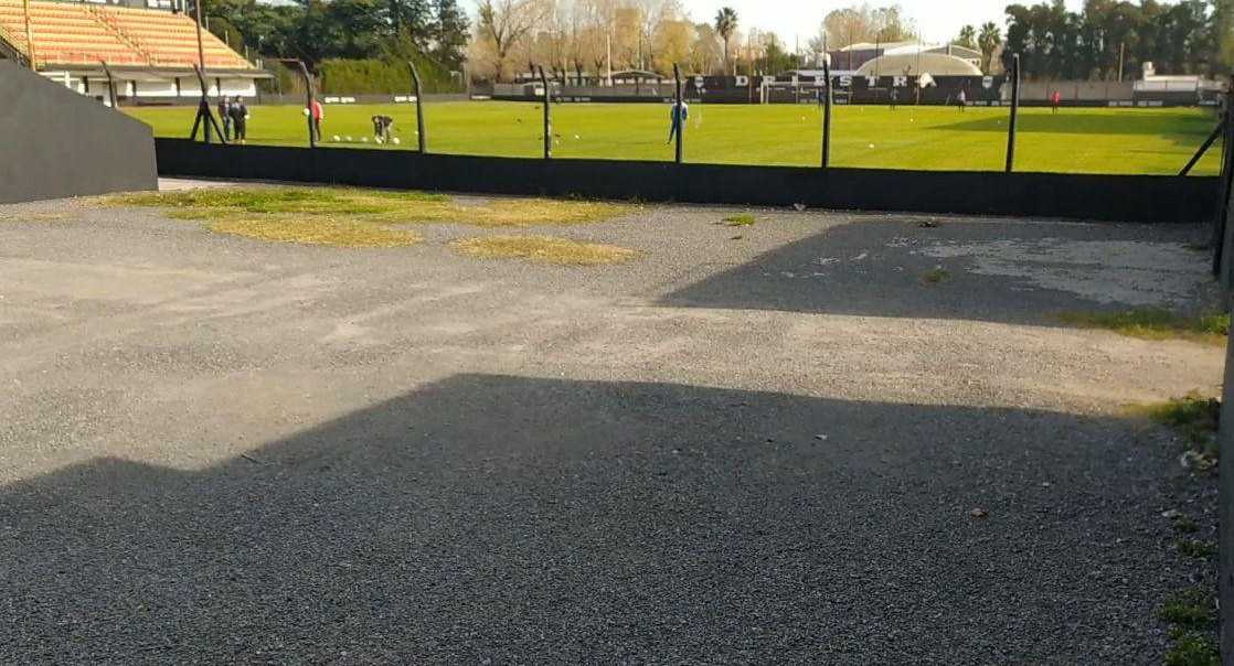 Deportivo Riestra, entrenamiento en cuarentena