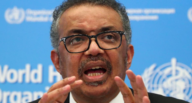 Tedros Adhanom Ghebreyesus, titular de la OMS, REUTERS