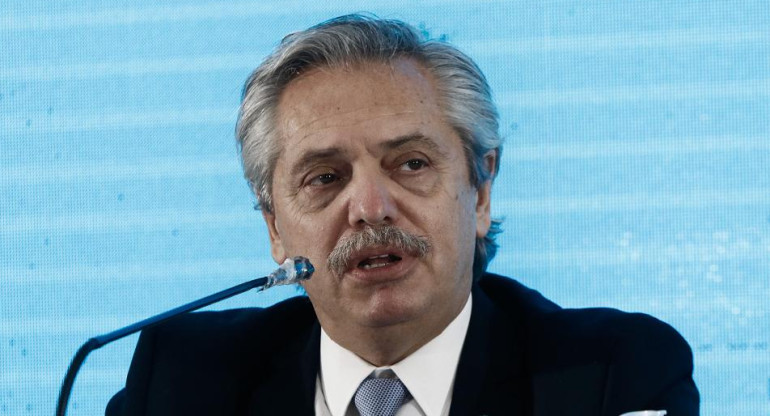 Alberto Fernández, presidente de la Argentina, NA