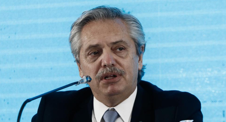 Alberto Fernández, presidente de la Argentina, NA