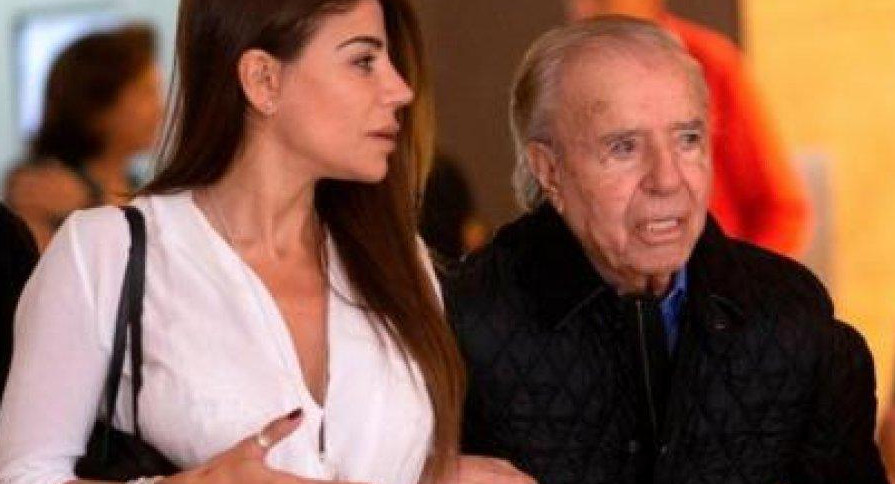 Zulemita Menem y Carlos Menem