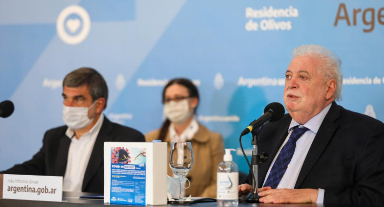 Ginés González García, cuarentena, coronavirus en Argentina, NA