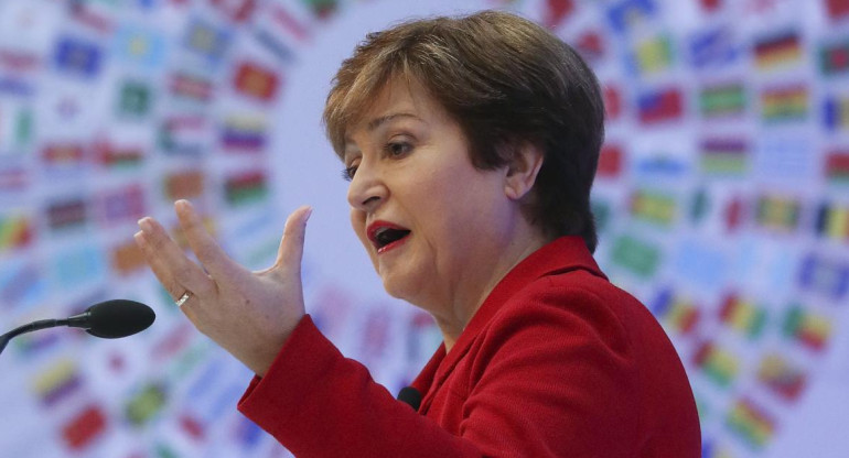 Kristalina Georgieva, directora gerente del FMI, NA