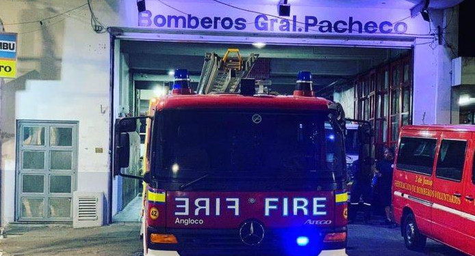 Bomberos de General Pacheco con coronavirus