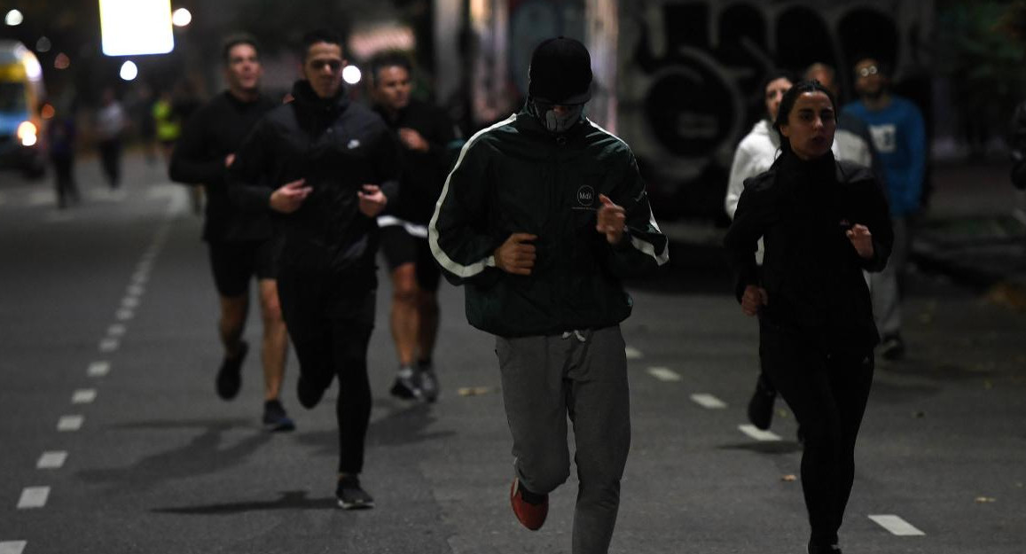 Runners en la Ciudad, coronavirus en Argentina