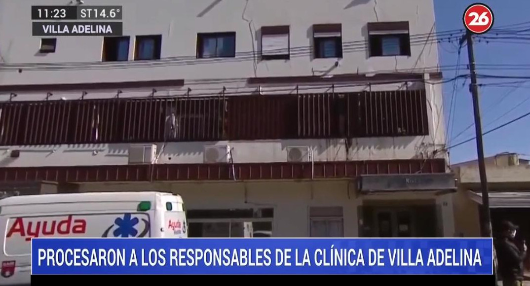 Procesan a autoridades de clínica de Villa Adelina, Canal 26