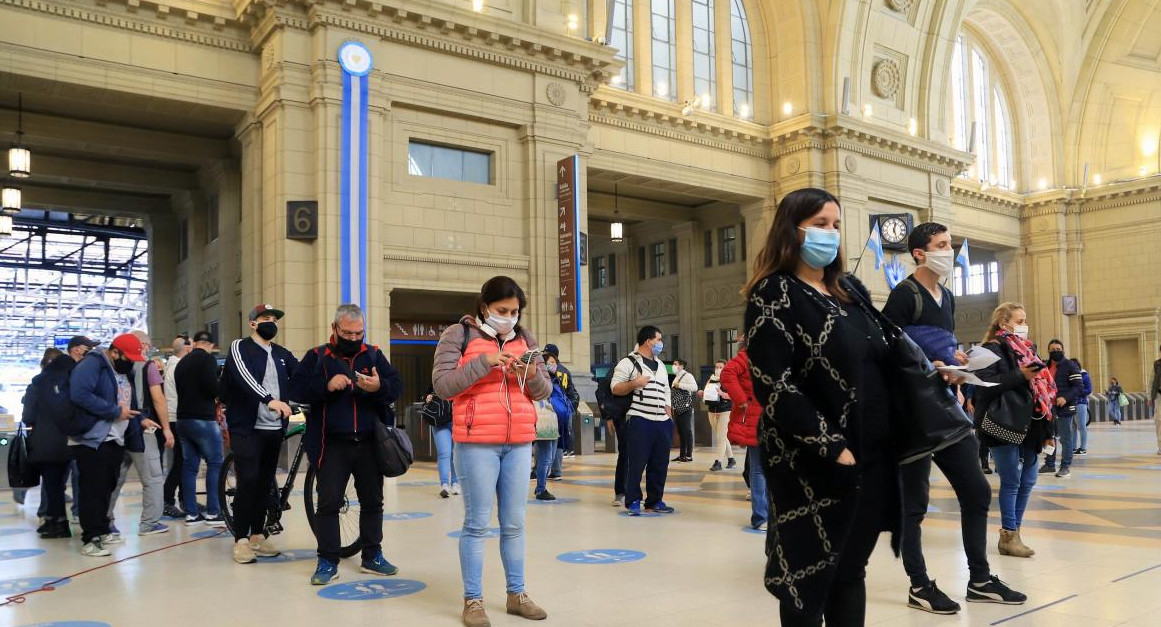 Transporte, controles, coronavirus en Argentina, Agencia NA