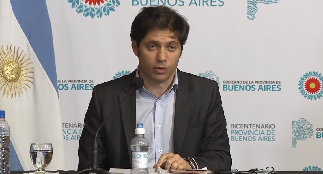 Axel Kicillof, conferencia en La Plata, Coronavirus en AMBA, Argentina, CANAL 26	