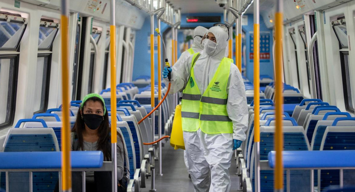 Controles en los trenes, cuarentena, coronavirus en Argentina, covid-19, NA