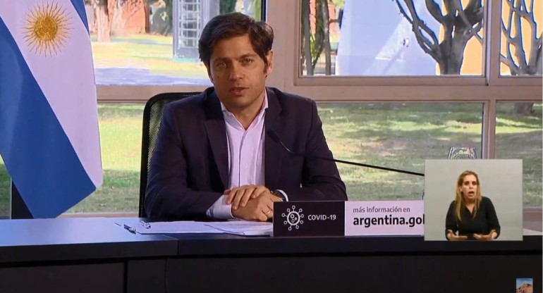 Axel Kicillof, anuncio 26 de junio de 2020, coronavirus en Argentina, cuarenena, NA