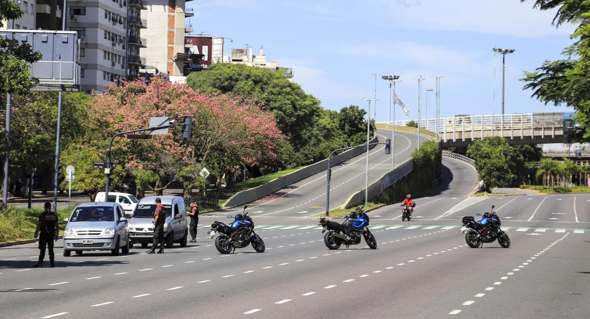 Controles en los accesos a la Ciudad por la cuarentena, AGENCIA NA