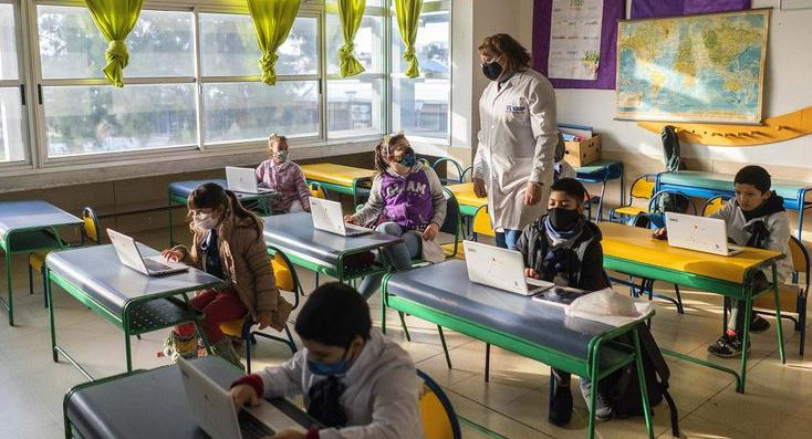 Colegios en Uruguay, vuelta a clases