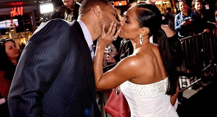 Will Smith con su esposa Jada Pinkett