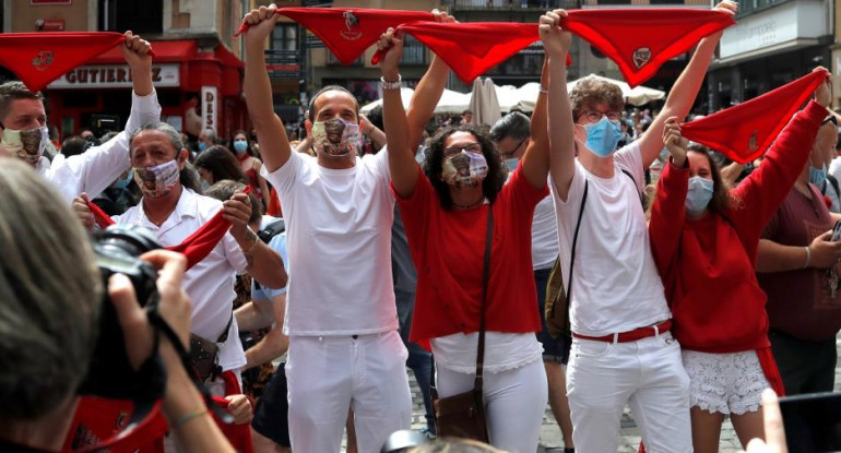 Coronavirus, España, Pamplona, pandemia, Reuters