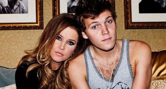 Benjamin Keough y Lisa Marie Presley