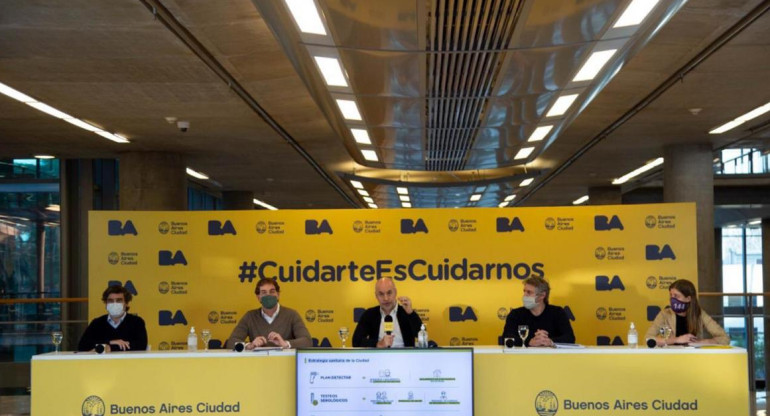 Horacio Rodríguez Larreta, cuarentena en la Ciudad, coronavirus en Argentina, Agencia NA