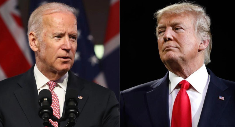 Joe Biden y Donald Trump, Reuters