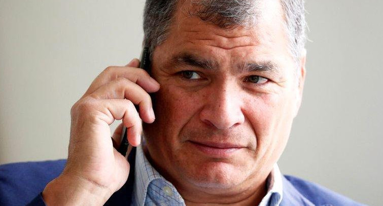 Rafael Correa, ex presidente de Ecuador, Reuters