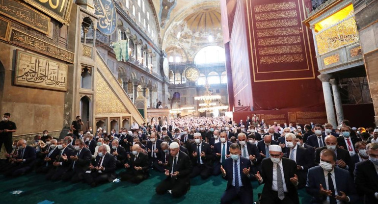 Mezquita de Santa Sofía, Turquía, musulmanes, Reuters