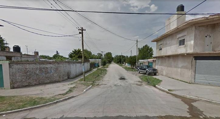 Asesinato en Marcos Paz, lugar del crimen