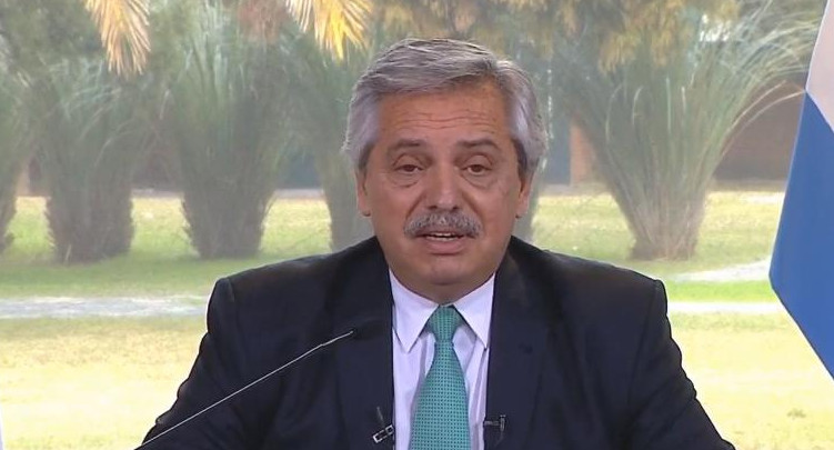 Alberto Fernández, anuncio de extensión de cuarentena