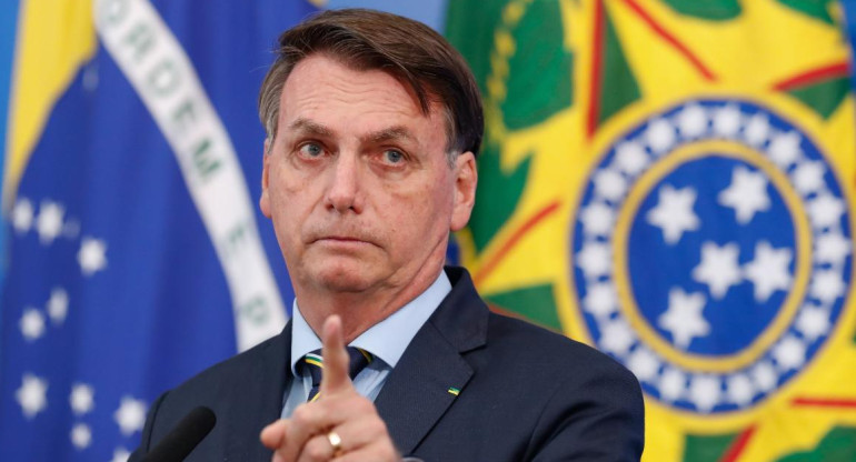 Jair Bolsonaro, presidente de Brasil, Agencia NA