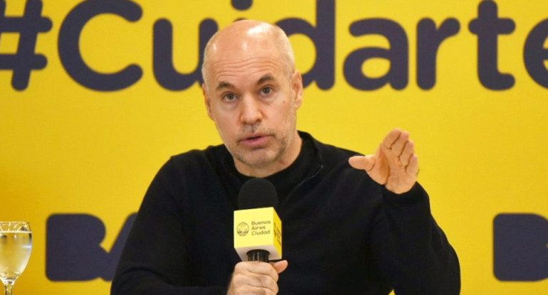 Horacio Rodríguez Larreta, jefe de Gobierno de la Ciudda de Buenos Aires