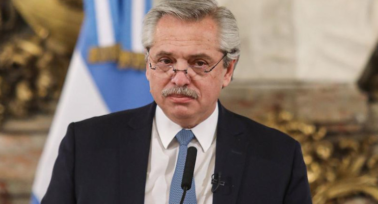 Alberto Fernández, presidente de Argentina, NA